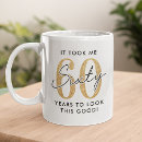 Search for 60th birthday gag mugs Humour