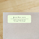 Search for mint return address labels Modern