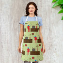 Search for not a robot aprons Retro