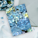 Search for blue hydrangeas wedding invitations Hydrangea flowers