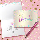 Search for glamor thank you cards Sweet 16