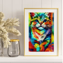 Search for whimsical cat posters Feline