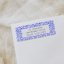 Search for bright blue return address labels Fun