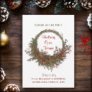 Search for cheer christmas invitations Red and green