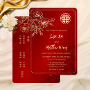 Search for double happiness wedding invitations Modern