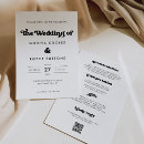 Search for 1950s invitations Black and white