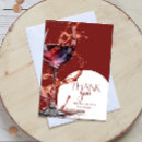 Search for wine glass thank you cards Modern