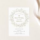 Search for white flowers invitations Baby