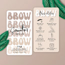 Search for eyebrow business cards Aftercare