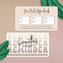 Search for beautiful appointment cards Makeup artist