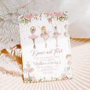 Search for pink tutu invitations Blonde
