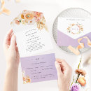 Search for peach flower wedding invitations Watercolor floral