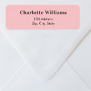Search for 21st birthday return address labels Pink