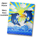 Search for dolphin puzzles Ocean waves