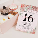 Search for surprise sweet 16 invitations Blush pink