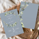 Search for dusty blue and gold invitations Elegant