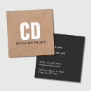 Search for monogram business cards Modern