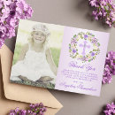 Search for floral thank you cards Christening