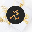 Search for gold background stickers Business