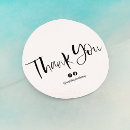 Search for white font stickers Black and white