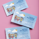 Search for nanny business cards Cute