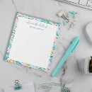 Search for flower border notepads Pretty