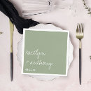 Search for sage green napkins Modern