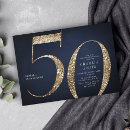 Search for minimalist 50th birthday invitations Elegant