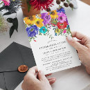 Search for celebration of life invitations Watercolor