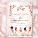 Search for princess 5th birthday invitations Pink