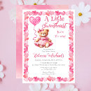 Search for winter day invitations A little sweetheart