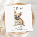 Search for bulldog napkins Modern