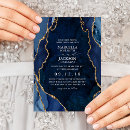 Search for set in stone wedding invitations Blue