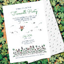 Search for pot leaf invitations Four leaf clovers