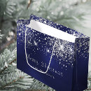 Search for silver glitter gift bags Xmas