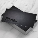Search for pilates business cards Fitness