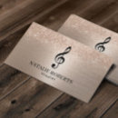 Search for vocalist business cards Music