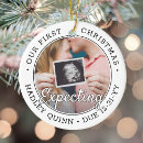 Search for pregnancy announcement christmas tree decorations New parents