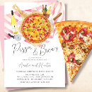 Search for pizza and brew invitations Unique