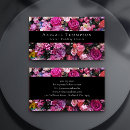Search for flower business cards Professional
