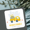 Search for construction vehicles stickers Birthday