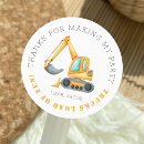 Search for construction invitation stickers Dump truck