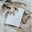 Search for terracotta wedding invitations Bohemian