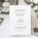 Search for simple with parents names wedding invitations Black and white