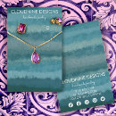 Search for necklace display cards Watercolor