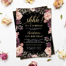 Search for burgundy gold retirement party invitations Flowers