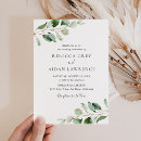Search for gold frame wedding invitations Watercolor greenery