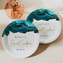 Search for teal and gold plates Chic