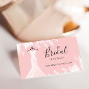 Search for bridal dresses business cards Elegant