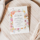 Search for spring shower wedding invitations Elegant